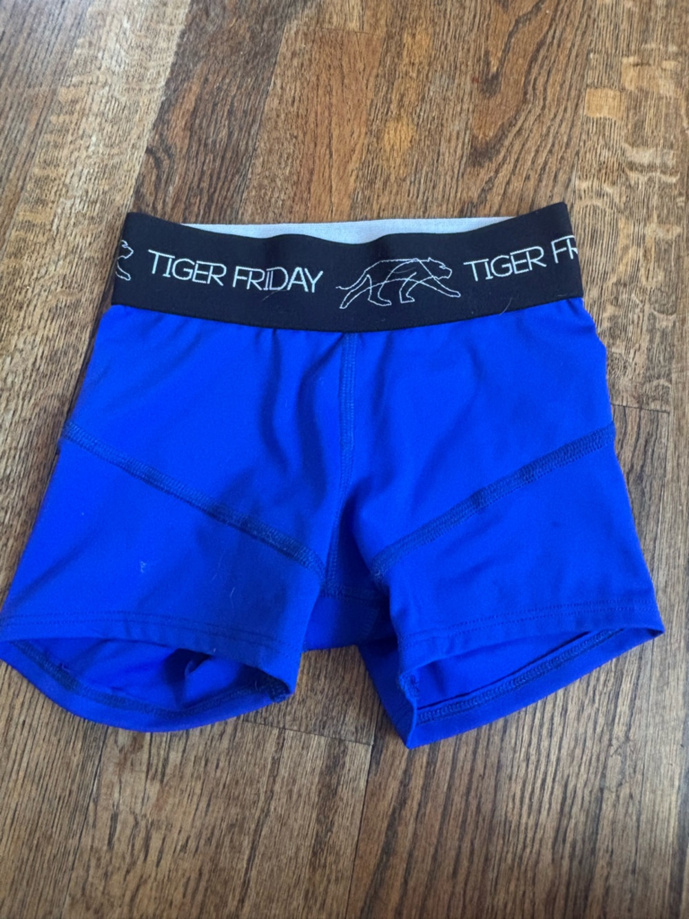 Tiger Friday Royal Blue Logo Shorts